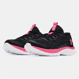 NWB Girls' Under Armor Bandit 7 Running Shoes 🏃‍♀️size 3.5 big girls
